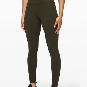 Lululemon Align Leggings in Dark Olive